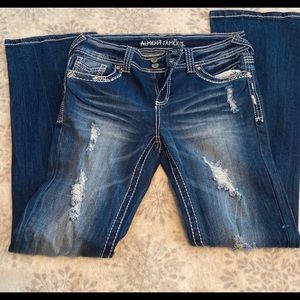 Womens Almost Famous Jeans